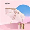Hengdun Titanium gold-coated 50% mini pocket umbrella, Women's ultra-light palm capsule umbrella UPF50 + Full shading, UV protection, cooling and sunshade umbrella, all-weather umbrella, portable sun umbrella with storage box Application Scenario